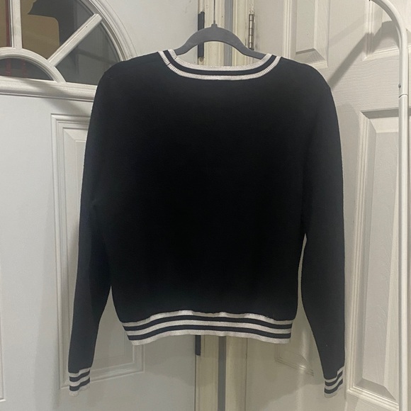 Bebe Varsity Crew Logo Sweater - Picture 3 of 6